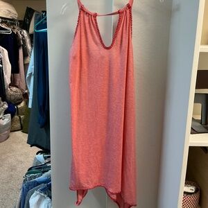 Like new salmon pink sleeveless dress/coverup from LUCKY BRAND.